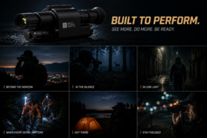 UVQ G14 digital night vision monocular with 1-inch BSI CMOS sensor