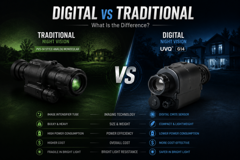 UVQ G14 digital night vision monocular