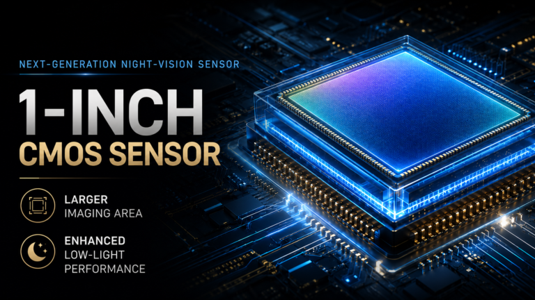 1-inch CMOS sensor for digital night vision devices