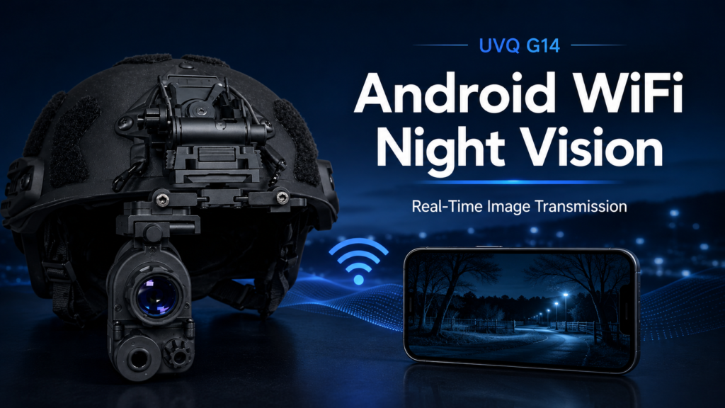 UVQ G14 Android WiFi digital night vision real-time image transmission