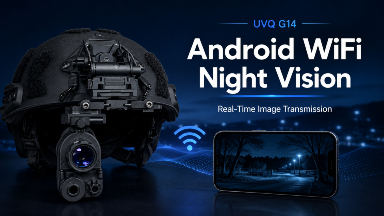 UVQ G14 Android WiFi digital night vision real-time image transmission