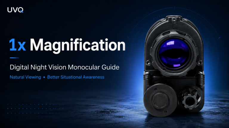 1x magnification digital night vision monocular with UVQ G14