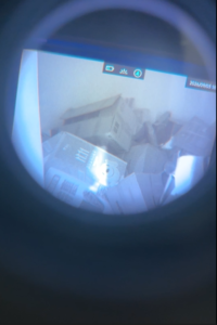 UVQ G14 real device view during WiFi image transmission test