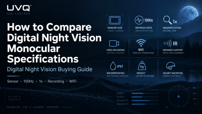 digital night vision monocular specifications guide