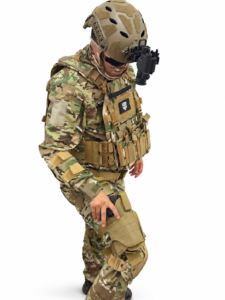 UVQ G14 helmet-mounted digital night vision front view