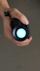 UVQ G14 powered on before digital night vision bright light test